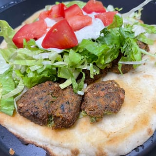 Falafel on Pita