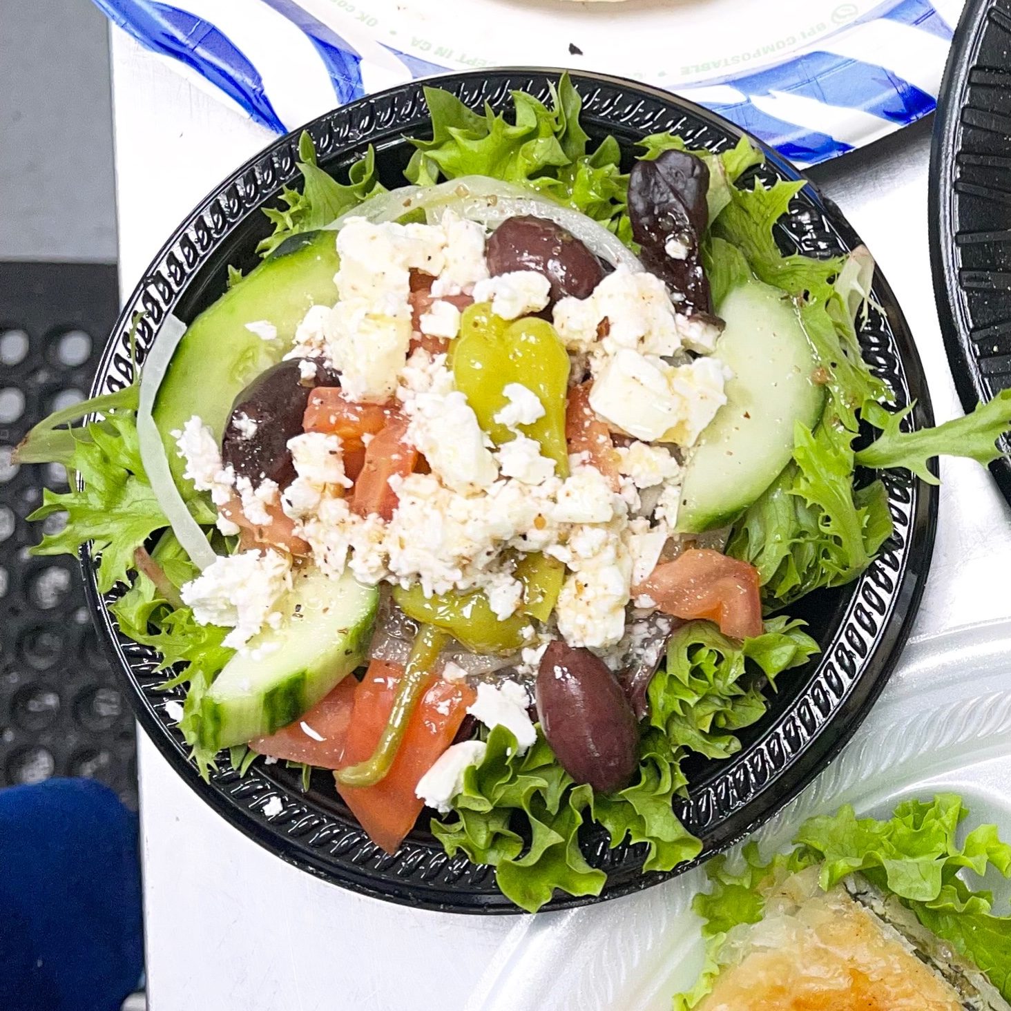 Side Greek Salad.