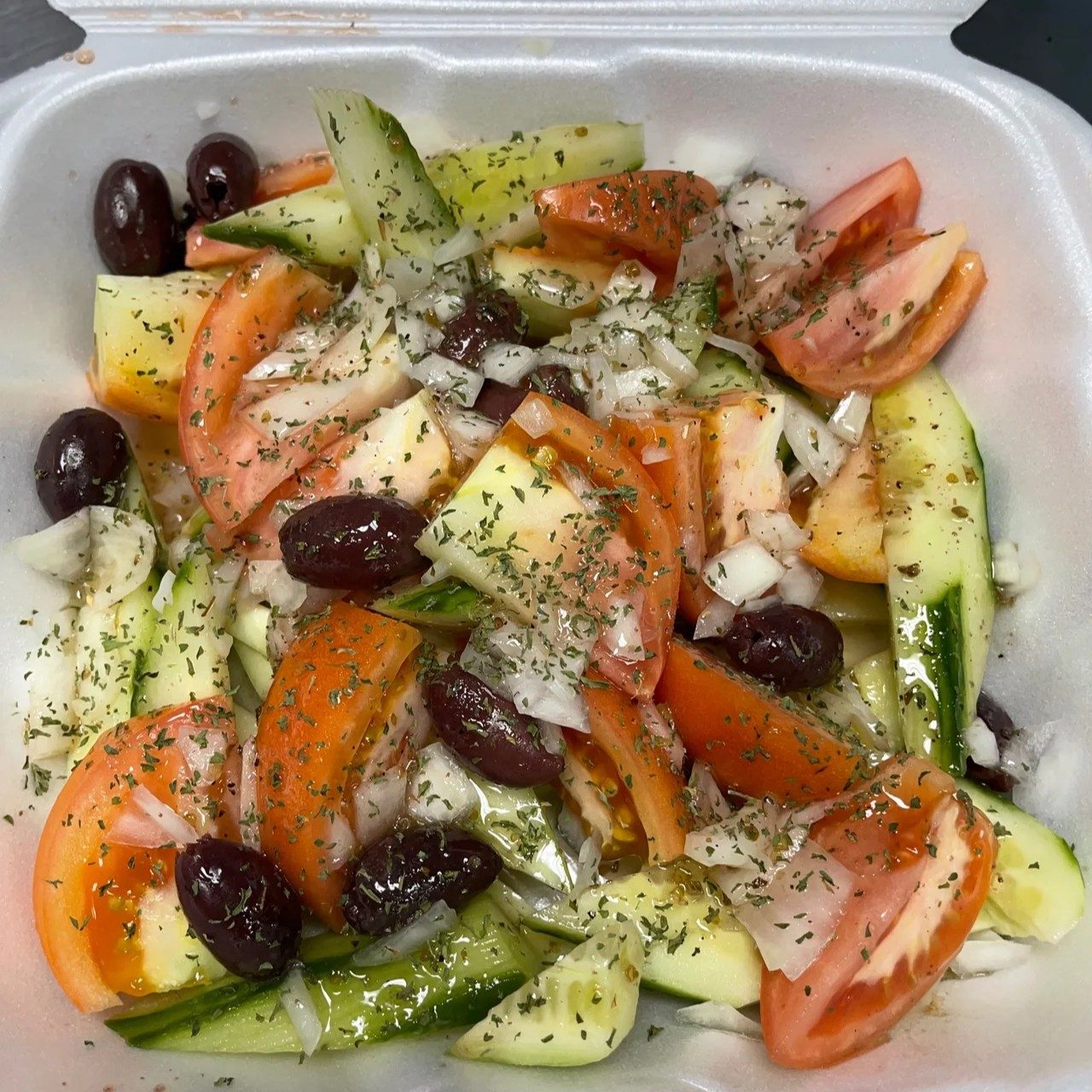 Greek Village Salad.