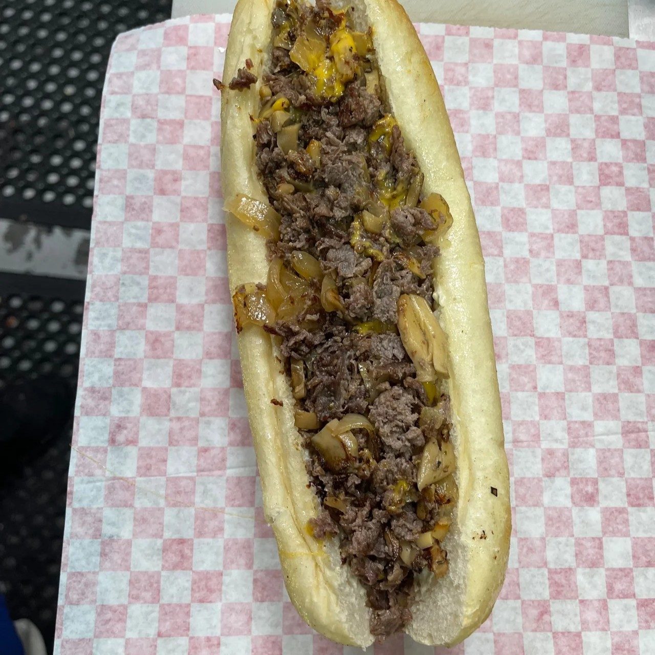 Steak & Cheese Sandwich.