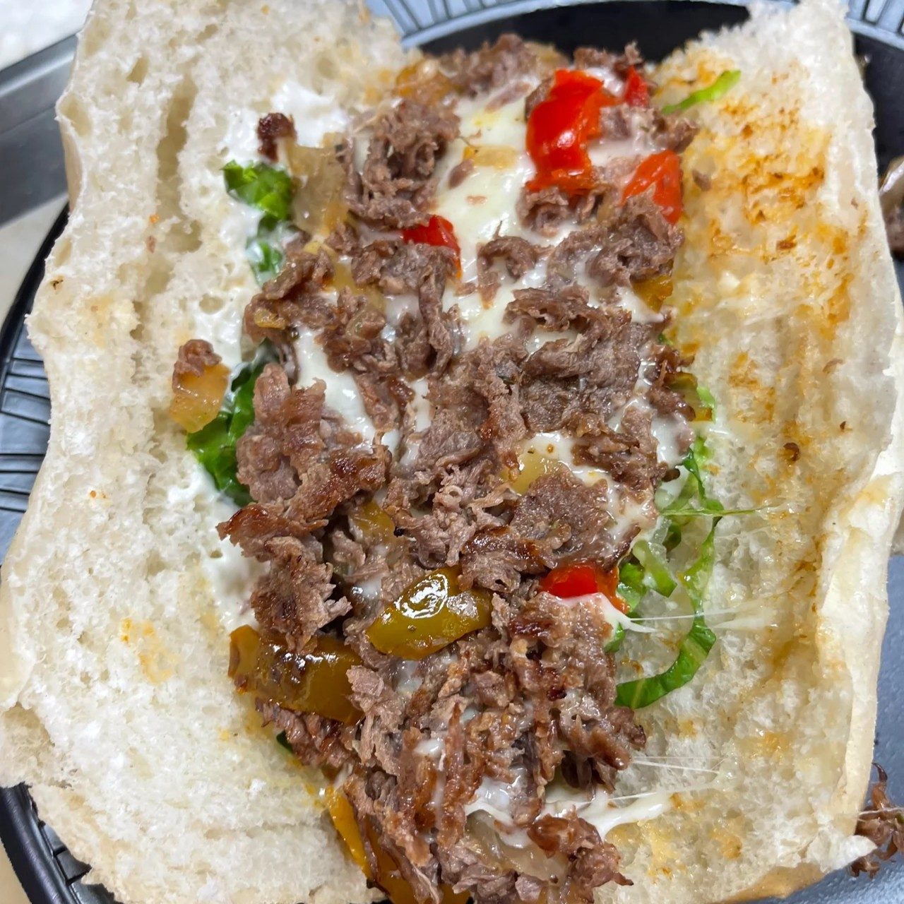 Philly Steak Sandwich.