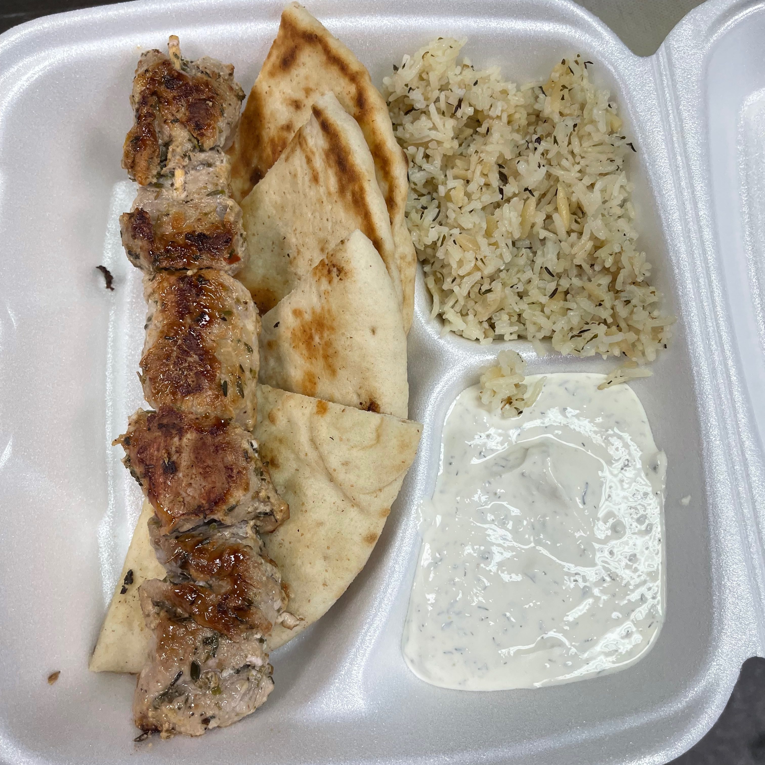 Souflaki Platter.
