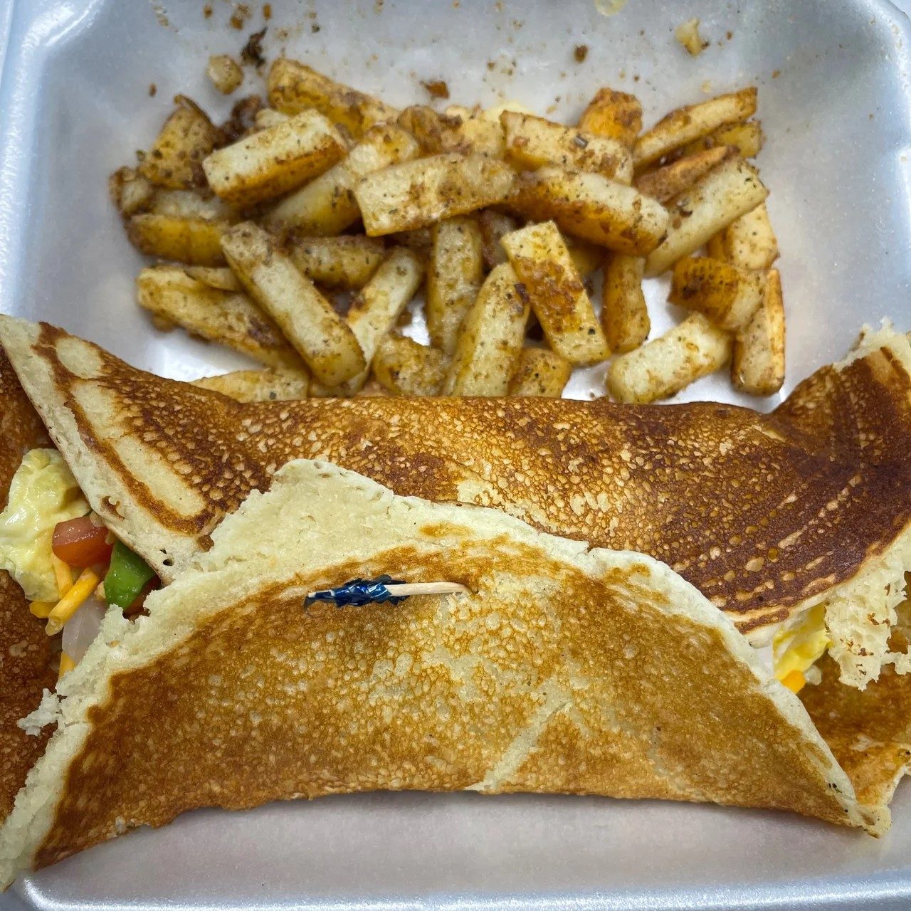 Pancake Breakfast Taco.