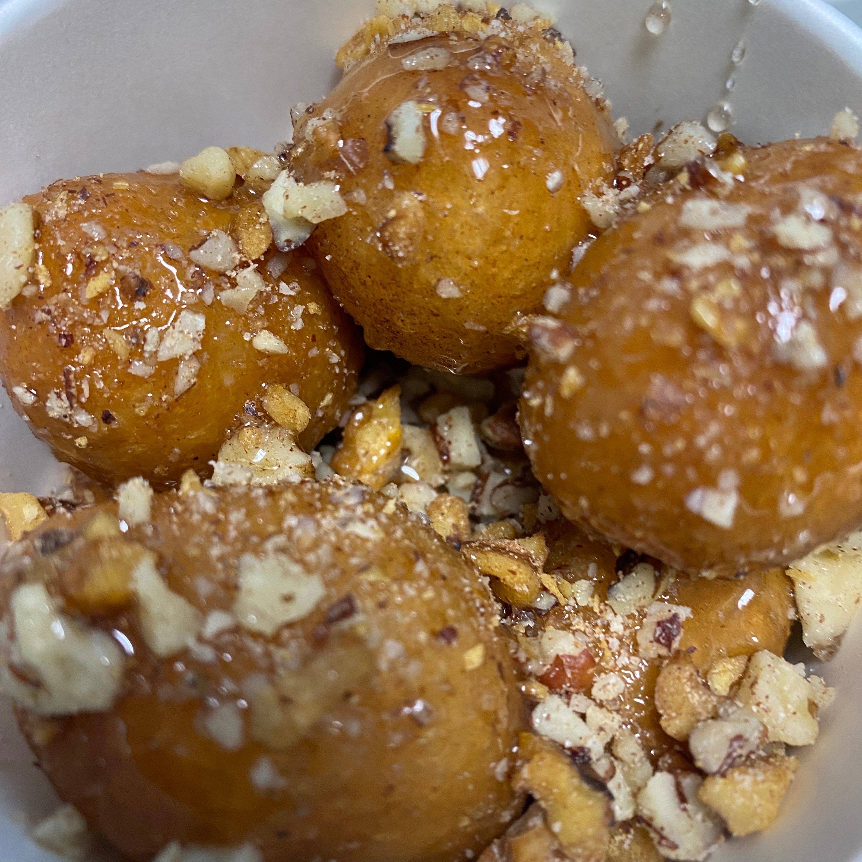 Traditional Loukomades.