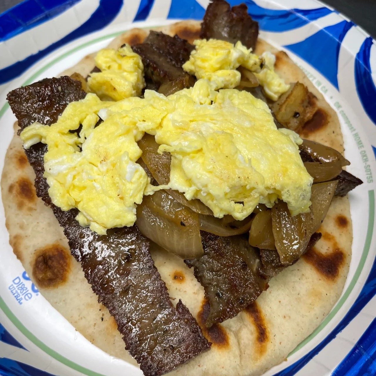 Gyro & Egg Pita.