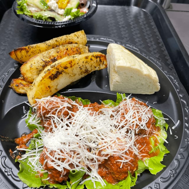 Keftedes Dinner.